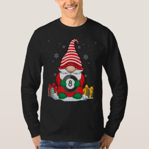 T-shirt Billiard Ball Gnomes de Noël mignon Billiard Ball