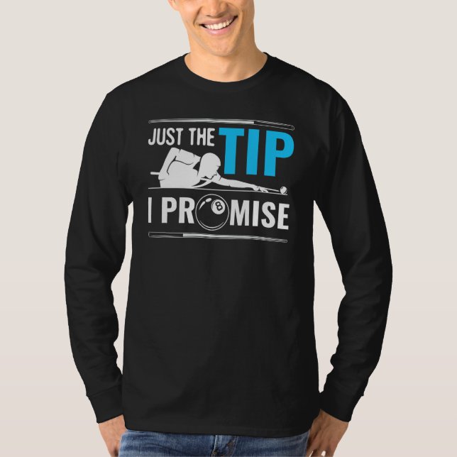 T-shirt Billiard Cue Sport Jeu Billard Billard Playe (Devant)