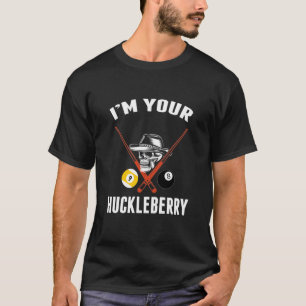 T-shirt Billiard Gift Billiards Pool Je Suis Votre Huckleb