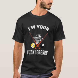 T-shirt Billiard Gift Billiards Pool Je Suis Votre Huckleb