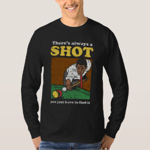 T-shirt Billiard Snooker Retro