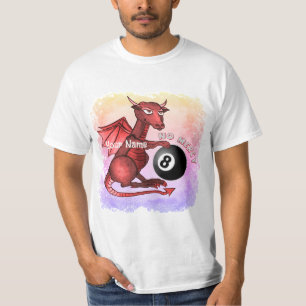 T-shirt Billiards Dragon