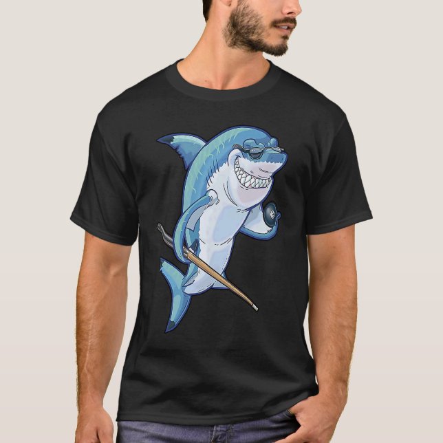 T-shirt Billiards Pool Shark (Devant)