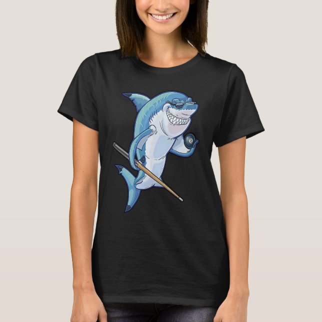 T-shirt Billiards Pool Shark (Devant)