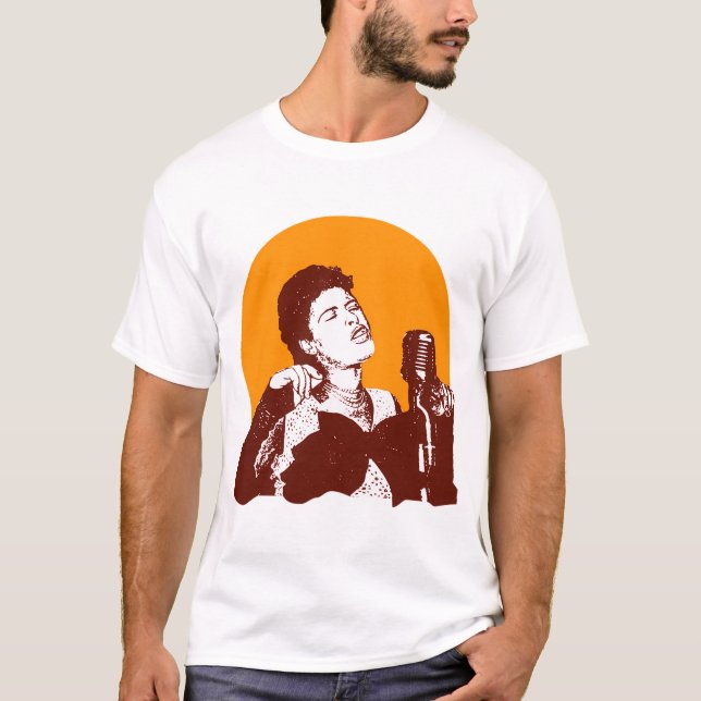 T-shirt Billie Holiday (Devant)