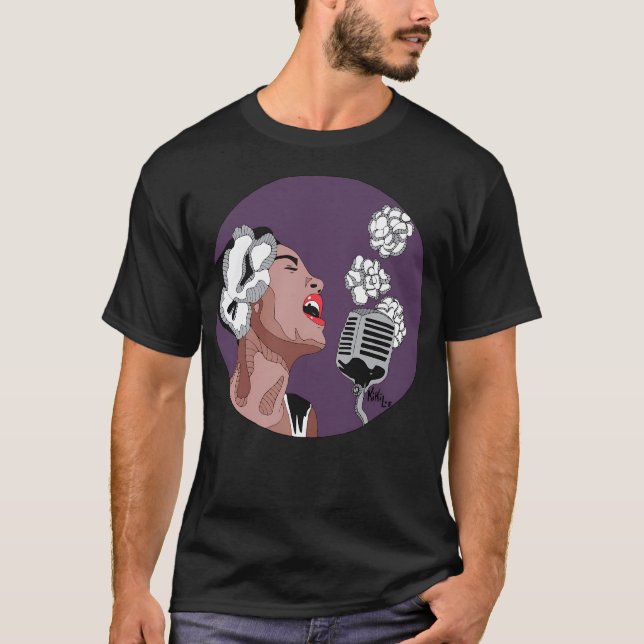 T-shirt Billie Holiday (Devant)