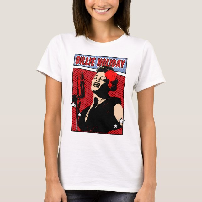 T-shirt Billie Holiday (Devant)