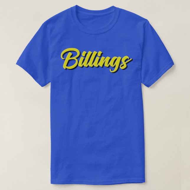 T-shirt Billings M'A Élevé 2 (Design devant)