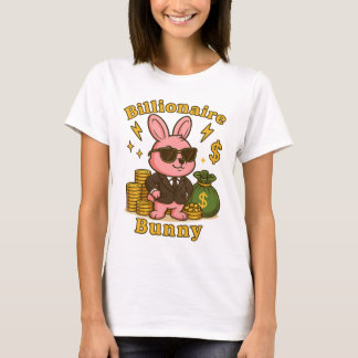 T-shirt Billionaire Bunny : Cool et riche dessin animé