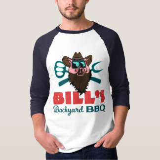 T-shirt Bill's Jardin BBQ - Ranglan Tee