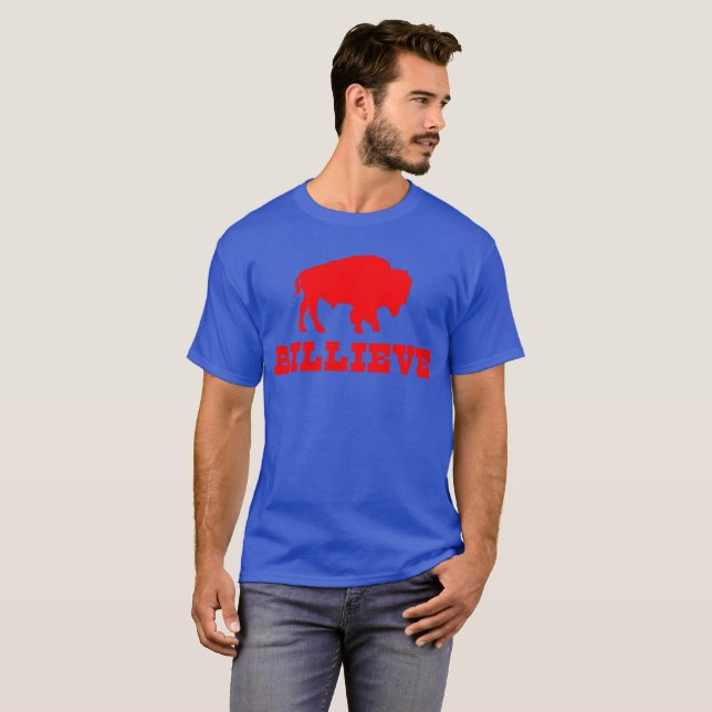 T-shirt Bills Mafia Billieve - Pour Les Fans De Football D (Devant entier)