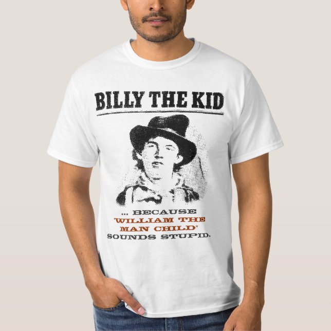 T-shirt billy drôle la chemise d'enfant (Devant)