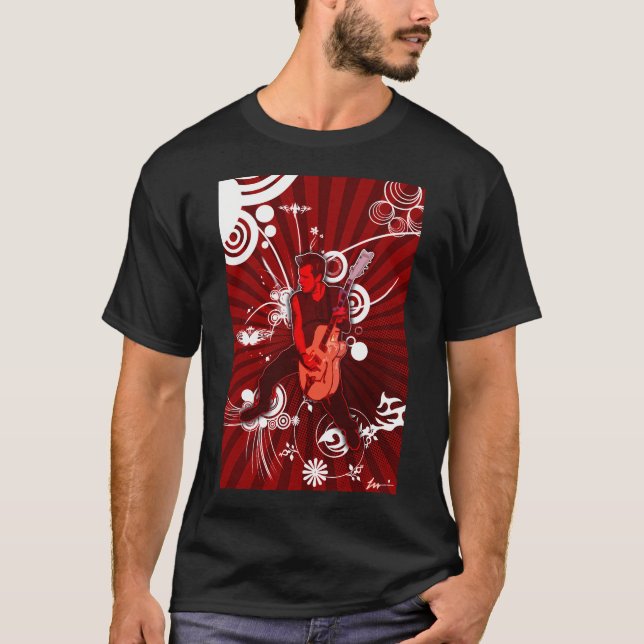 T-shirt Billy Duffy (Devant)