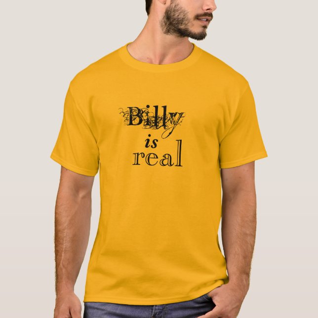 T-shirt Billy est vrai (Devant)