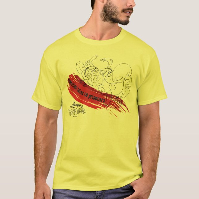 T-shirt Billy & Mandy - L'évolution ne prend pas de prison (Devant)