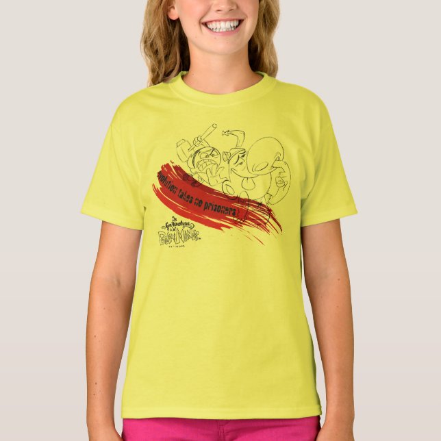 T-shirt Billy & Mandy - L'évolution ne prend pas de prison (Devant)