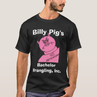 T-shirt Billy Pig - Bachelor Control Tech