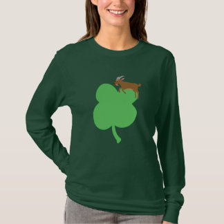 T-shirt Billy St. Patricks Day chèvre à manches longues