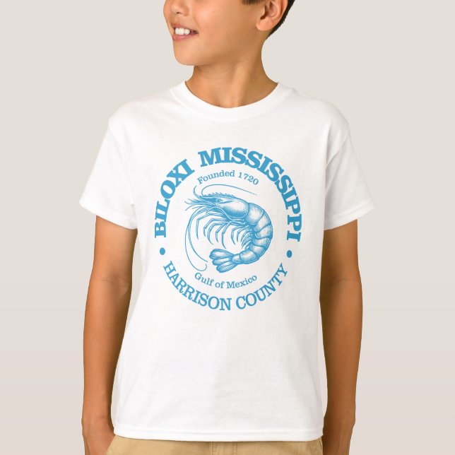 T-shirt Biloxi (crevettes) (Devant)