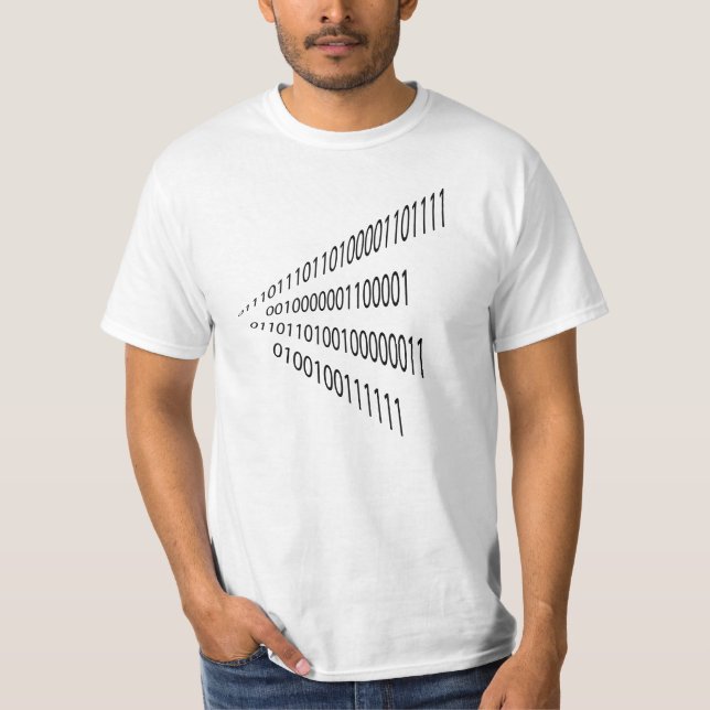 T-shirt binaire (Devant)