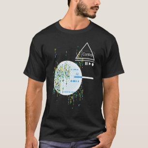 T-shirt Binary Code Retro Geek programmeur ordinateur Nerd