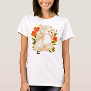 T-shirt BINDI MINGSIE crème chow-FRONT DESIGN choisir styl