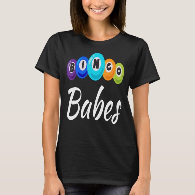 T-shirt Bingo Babes Matching Friend Group Player Winner Ch (Devant)