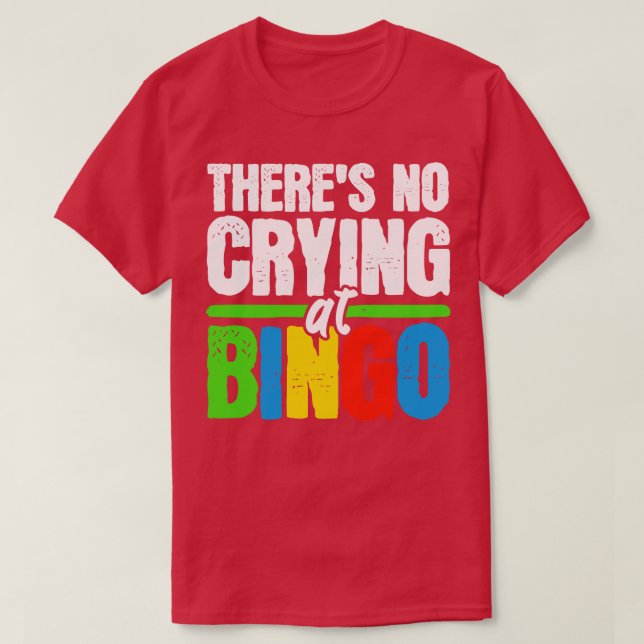 T-shirt Bingo Bingo Player Bingo Caller 1 (Design devant)