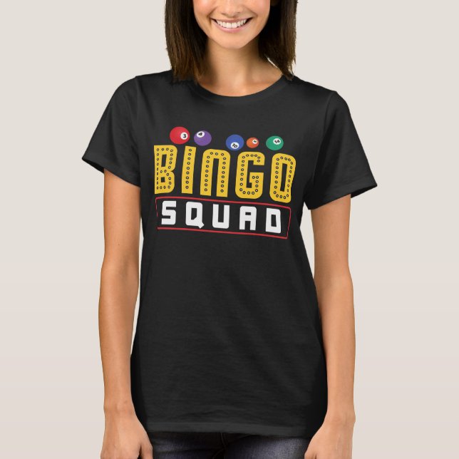 T-shirt Bingo Buddies Funny Lucky Gambling (Devant)
