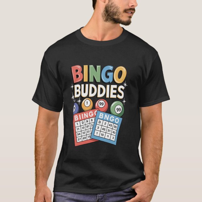 T-shirt Bingo Budks Design Pour Hommes Femmes Bingo Lover  (Devant)
