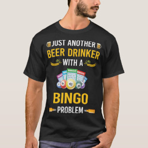 T-shirt Bingo de buveur de bière