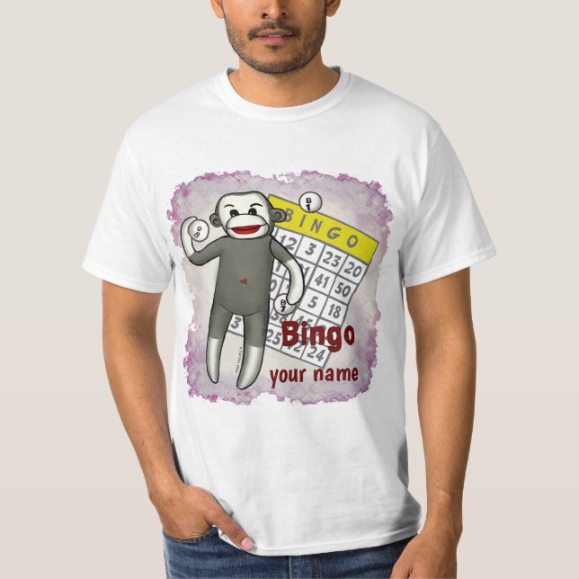 T-shirt Bingo de singe (Devant)