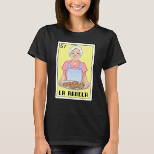 T-shirt Bingo espagnol-mexicain Dons amusants pour Abuela 