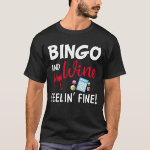T-shirt Bingo et oenologie fine