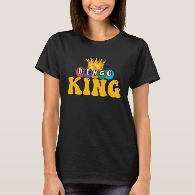 T-shirt Bingo King Come On Caller Lucky Bingo (Devant)