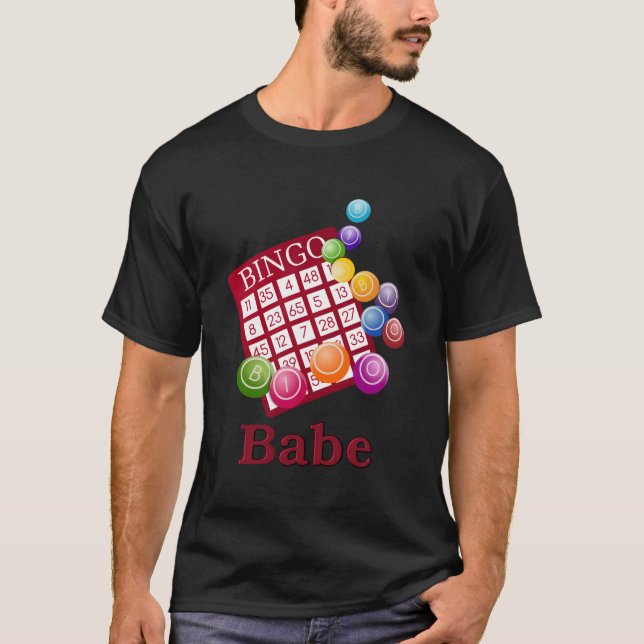 T-shirt Bingo Night Bingo Babe (Devant)