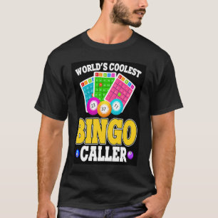 T-shirt Bingo rétro de l'appelant BINGO le plus froid du m