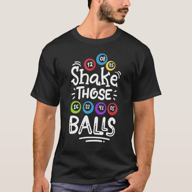 T-shirt Bingo Shake Ces Balls (Devant)