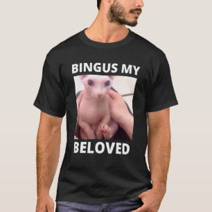T-shirt Bingus Appelle Mon Chat Sphynx Aimé Sans Poils