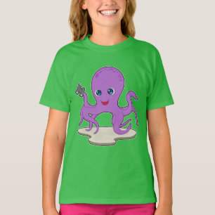T-shirt Binoculums d'octopus