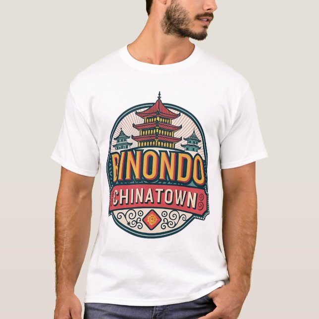 T-shirt Binondo (quartier chinois) (Devant)