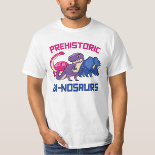 T-shirt Binosaures préhistoriques Bi-nosaures