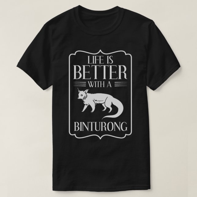 T-shirt Binturong Bearcat animal mignon (Design devant)