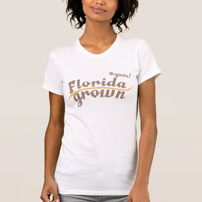 T-shirt Bio! Florida-Grown (Devant)