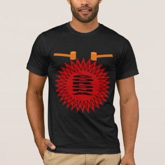 T-shirt BIO noir BYE CORONA