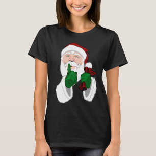 T-shirt bio Père Noël pour femmes Santa Clause