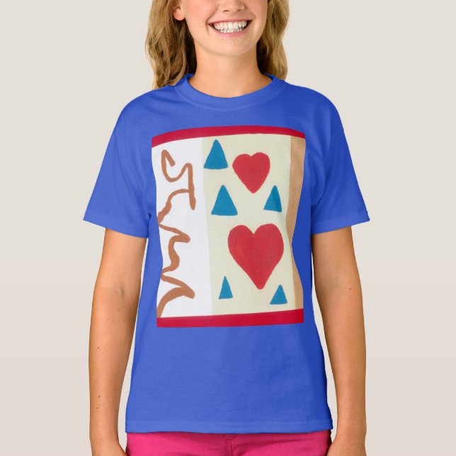 T-shirt bio pour fille (Devant)