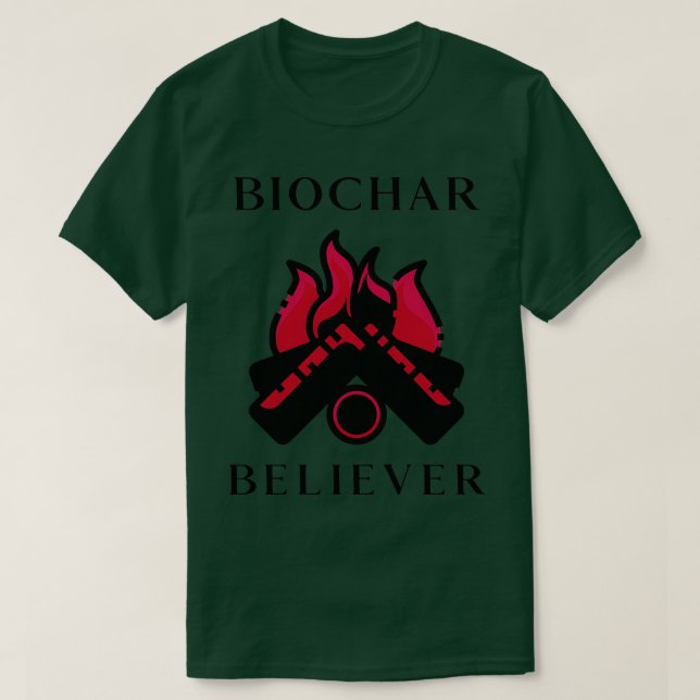 T-SHIRT BIOCHAR CROIRE (Design devant)