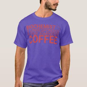 T-shirt Biochimiste Biochimie du café 12