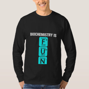 T-shirt Biochimiste féminine Chimie Biologie Science Bioch